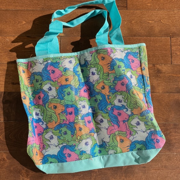 Bundle 4/$20- Mesh My Little Pony Tote - NWT - Picture 2 of 4